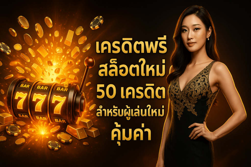 เครดิตฟรี สล็อตใหม่ 50 เครดิต